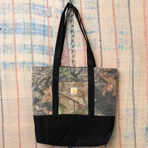 Upcycled carhartt tote bag